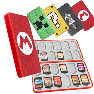24 in 1 Magnetic Game Card Case Cover Storage Box Holder For Nintendo Switch Lite