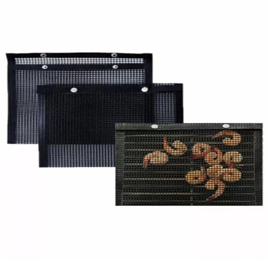Reusable Barbecue BBQ Grill Outdoor Picnic Baking Net Bag Non-Stick Mesh