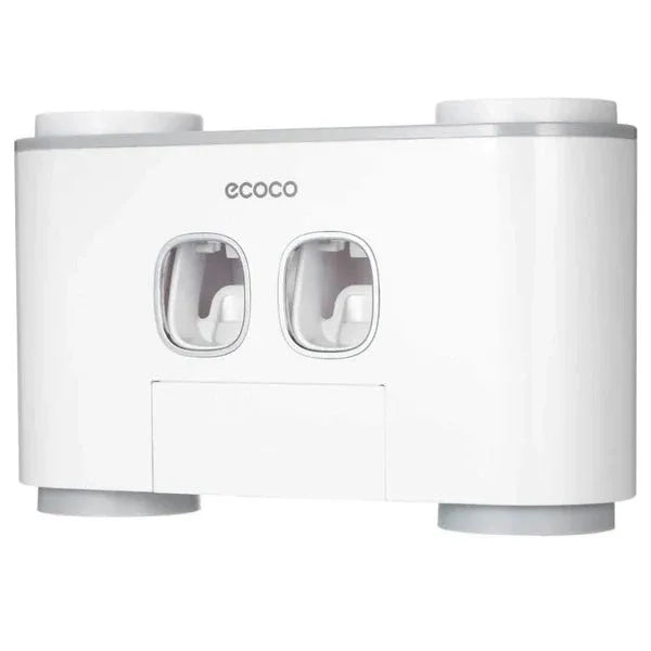 White electric pencil sharpener with 'ecoco' branding on a white background