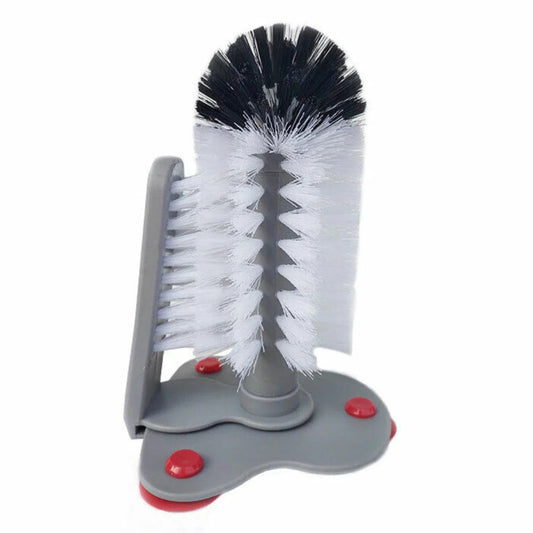Cup Brush Cleaner Bristle Brush Wall-washing Double Side Glass Washer