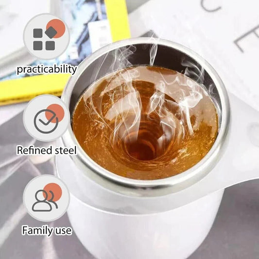 Magnetic Electric Rechargeable Automatic Self Stirring Mixing Mug Cup