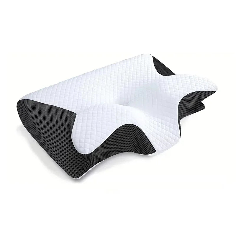 Memory Foam Neck Contour Pillow For Ergonomic Support