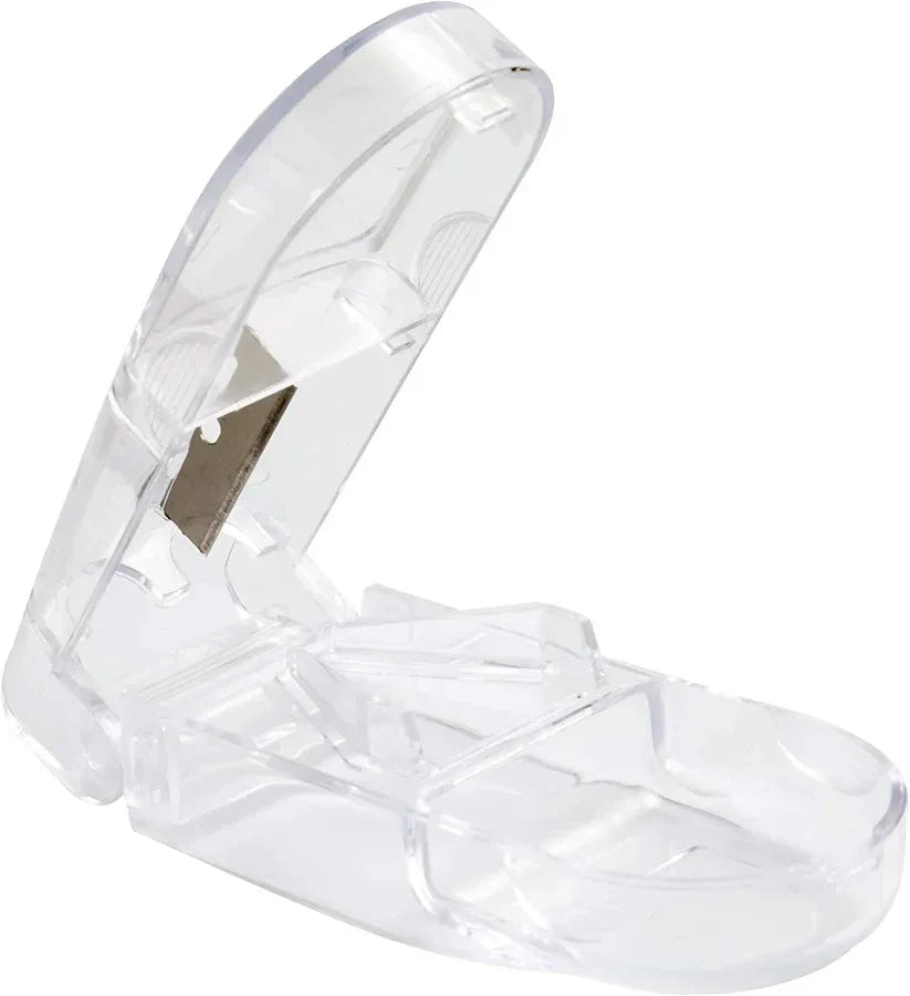 Clear jelly sandals on a white background