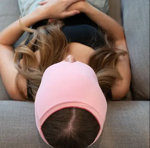 Aroma Season Ice Pack Migraine Hat Hot Cold Therapy Headache Pain Relief Cap Ausie Sales