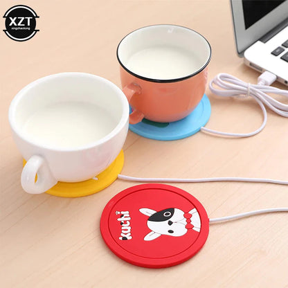 Smart USB Coffee Mug Warmer Tea Milk Cup Heater Pad Heating Plate Home Office My Store