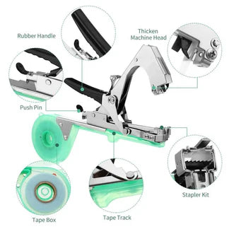 Hand Tying Branch Binding Machine Garden Plant Vegetable Tapetool Tapener Supply Ausie Sales