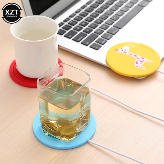 Smart USB Coffee Mug Warmer Tea Milk Cup Heater Pad Heating Plate Home Office My Store