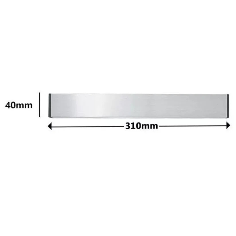 31/41/51cm Stainless Steel Magnetic Knife Holder Rack Tool Shelf Magnet