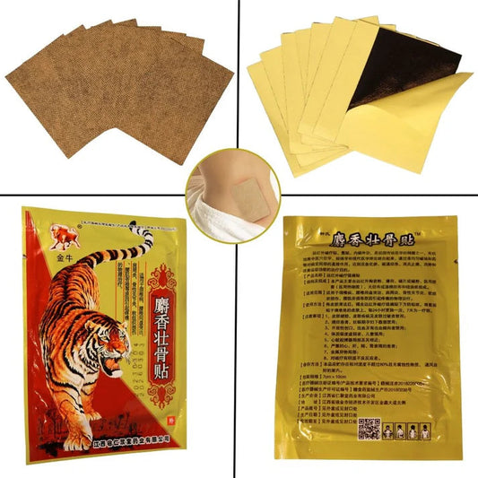 Tiger Balm Herbal Pain Relief Plaster Patches - 7 x 10 cm My Store