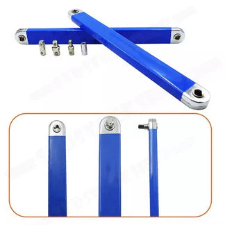 39cm Spanner Extension Wrench Set Offset Ratchet Extender with Adapters