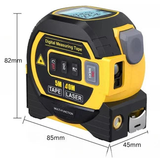 3 In 1 Digital Laser Tape Measure High Precision Rangefinder