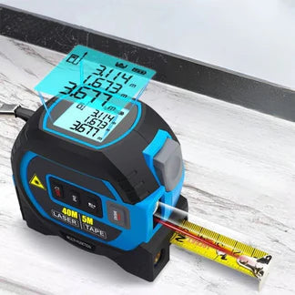 3 In 1 Digital Laser Tape Measure High Precision Rangefinder