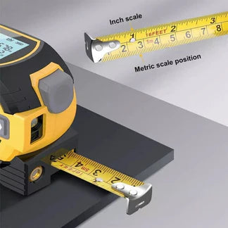 3 In 1 Digital Laser Tape Measure High Precision Rangefinder