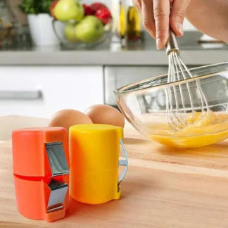 3PCS Egg Cracker Handheld Egg Shell Opener Separator Easy Breaker Kitchen Gadget
