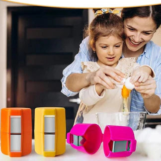 3PCS Egg Cracker Handheld Egg Shell Opener Separator Easy Breaker Kitchen Gadget