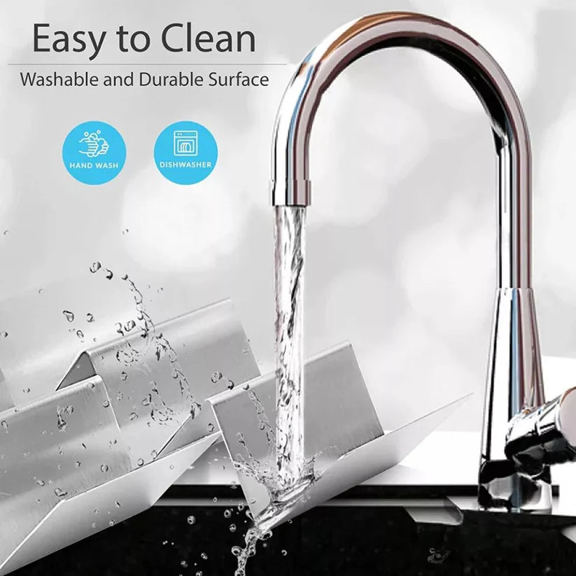 3 Slots Stainless Steel Taco Shell Holder Tray Rack Holds Kitchen Stainless Steel Tray Rack Tortilla Stand