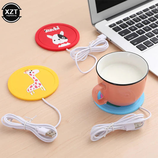 Smart USB Coffee Mug Warmer Tea Milk Cup Heater Pad Heating Plate Home Office My Store