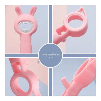 4 In 1 Bottle Opener Stainless Steel Multifunction Jar Can Beer Bottle Opener