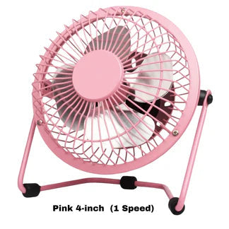 4inch / 6inch / 8inch Portable USB Mini Cooling Fan Small Desk Desktop Cooler