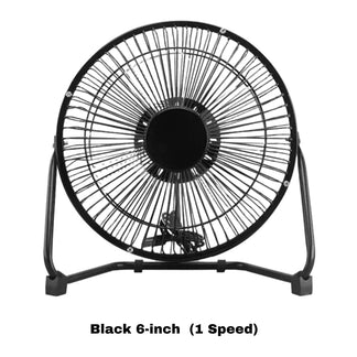 4inch / 6inch / 8inch Portable USB Mini Cooling Fan Small Desk Desktop Cooler