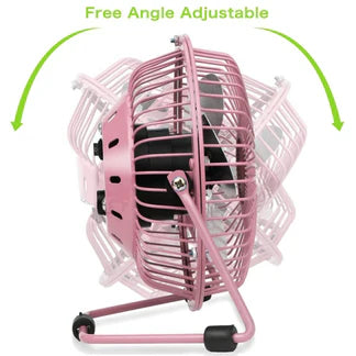 4inch / 6inch / 8inch Portable USB Mini Cooling Fan Small Desk Desktop Cooler