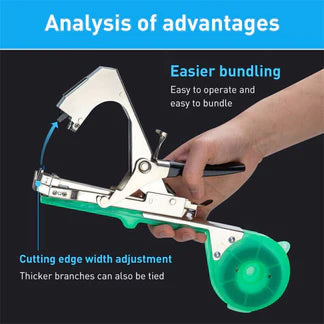 Hand Tying Branch Binding Machine Garden Plant Vegetable Tapetool Tapener Supply Ausie Sales