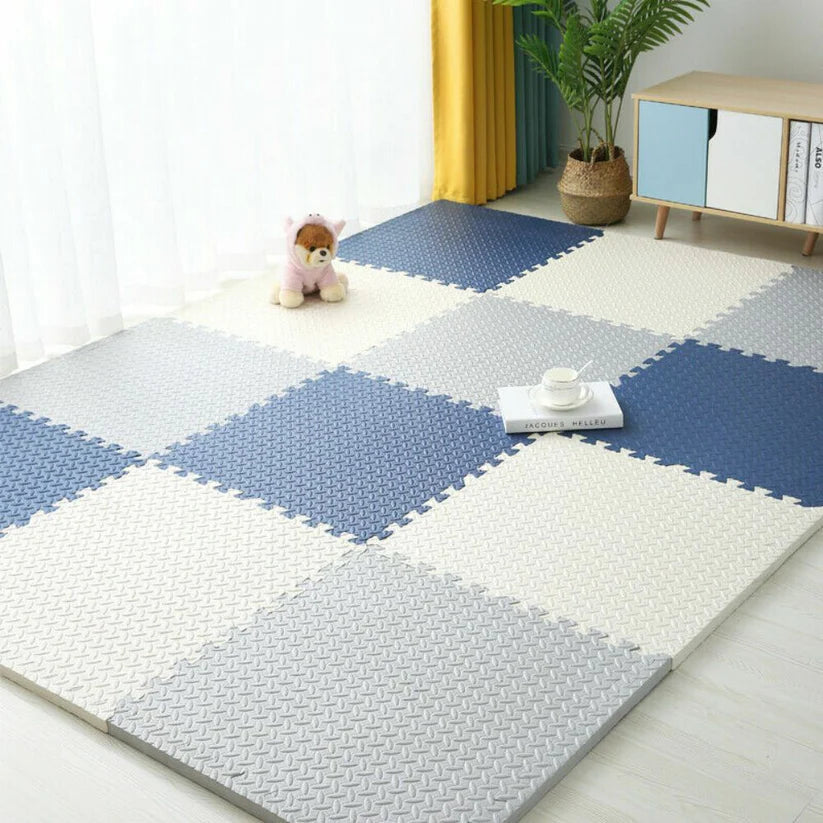 6PCS EVA Foam Kids Play Mat Interlocking Baby Heavy Duty Puzzle Floor Mats
