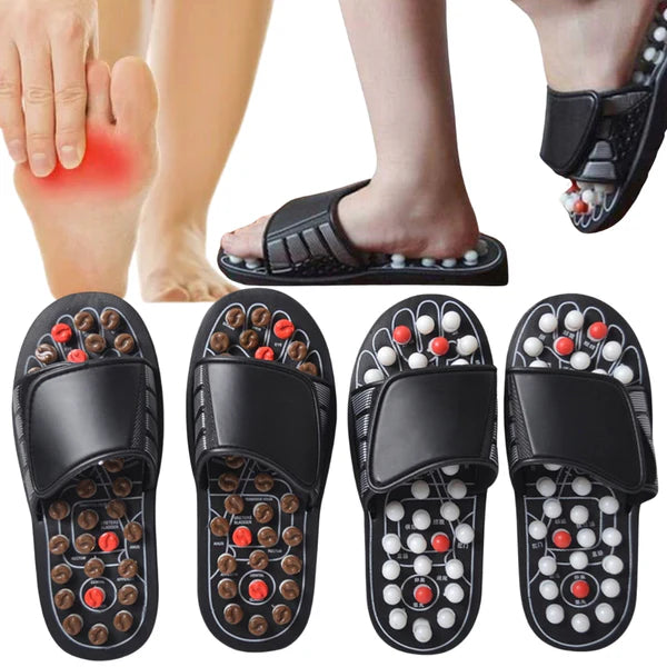 Acupuncture Massage Slippers Foot Reflexology Sandals Acupressure Therapy