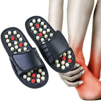 Acupuncture Massage Slippers Foot Reflexology Sandals Acupressure Therapy