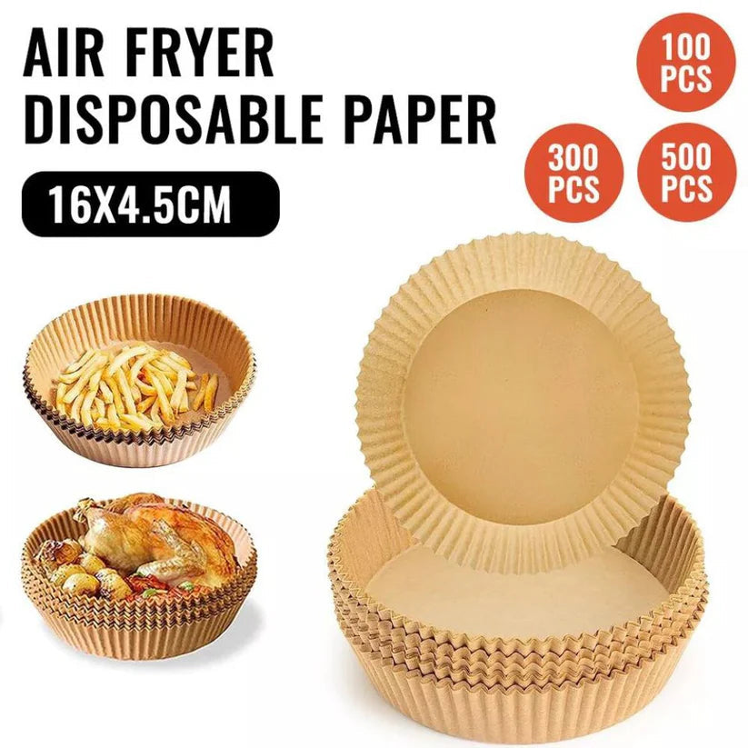 Air Fryer Non-Stick Waterproof Disposable Paper Liner Microwave Oven