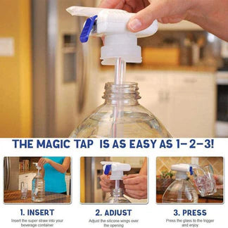Automatic Magic Tap Drink Dispenser Water Electric Milk Dispenser Spill Proof