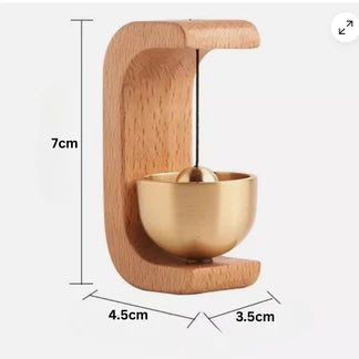 Bell Wooden Door Wind Chime Loud Shopkeepers Opening Magnetic Decorative