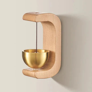 Bell Wooden Door Wind Chime Loud Shopkeepers Opening Magnetic Decorative