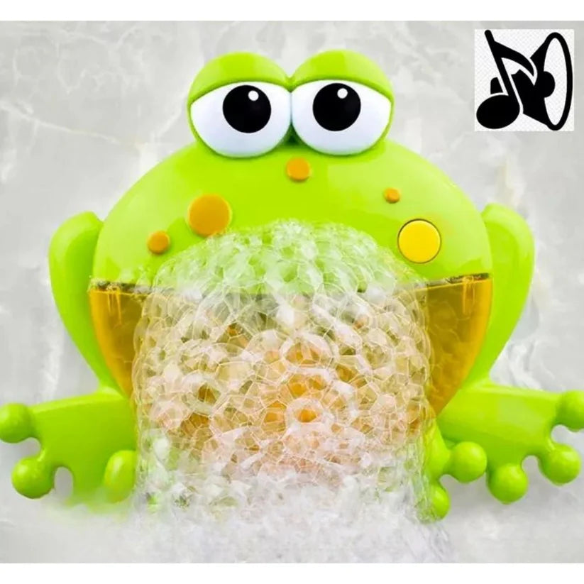 Baby Bath Toy Kids Bubble Crab Frog Automatic Baby Bath Time Fun Baby Toys Music Toy