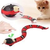 Cat Pet Snake Interactive Toy Smart Sensing Toys Cats USB Charging Electron Ausie Sales