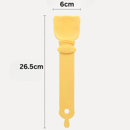Cat Strip Scoop Feeder Snack Spoon Squeezer for Easy Cat Feeding and Treats
