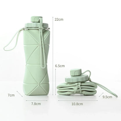 Collapsible Water Bottle Foldable Special Silicone Leak-proof Reusable Travel