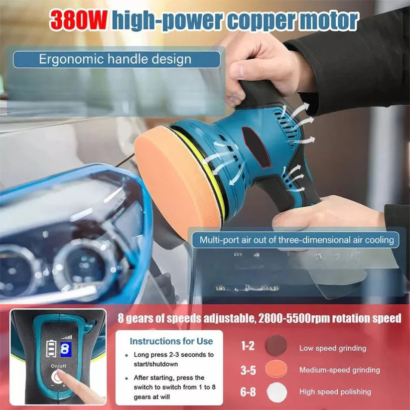 {{ Desk Fan, Portable USB Rechargeable Fan 180° Tilt Folding Personal Fan With Power Display, 5 Speeds Ultra Quiet Table Fan }} {{ White,Blue,Pink,Black,Dark Khaki }}