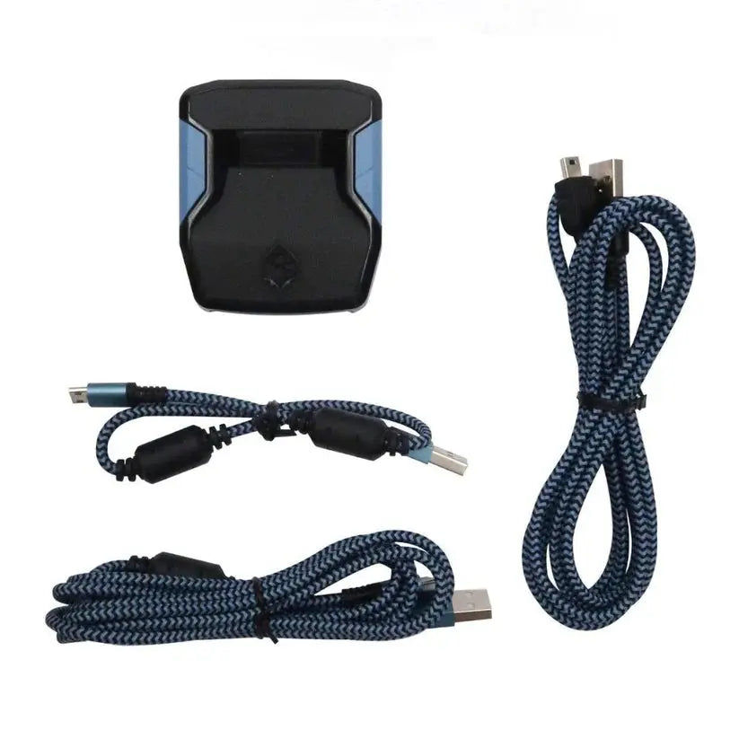 {{ Desk Fan, Portable USB Rechargeable Fan 180° Tilt Folding Personal Fan With Power Display, 5 Speeds Ultra Quiet Table Fan }} {{ White,Blue,Pink,Black,Dark Khaki }}