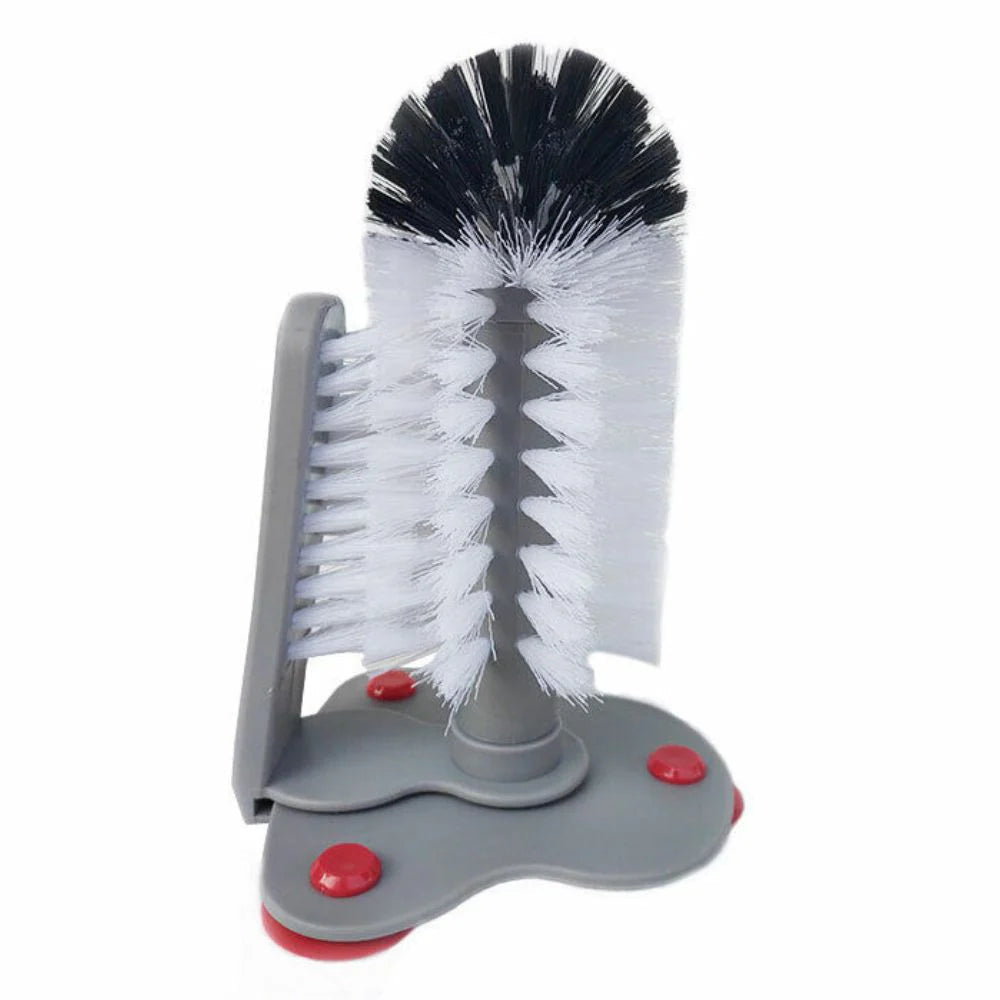 Cup Brush Cleaner Bristle Brush Wall-washing Double Side Glass Washer