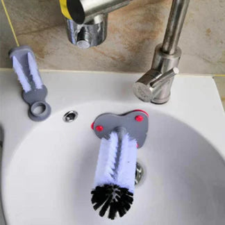 Cup Brush Cleaner Bristle Brush Wall-washing Double Side Glass Washer