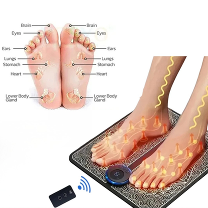 EMS Foot Massager Pad Muscle Massage Relaxation Trainer For Massage Fitness Outdoor Sport Home Family Relax