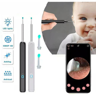 Ear Wax Remover Ear Cleaner Removal Camera LED Light Scoop Cleaning Pick Tool