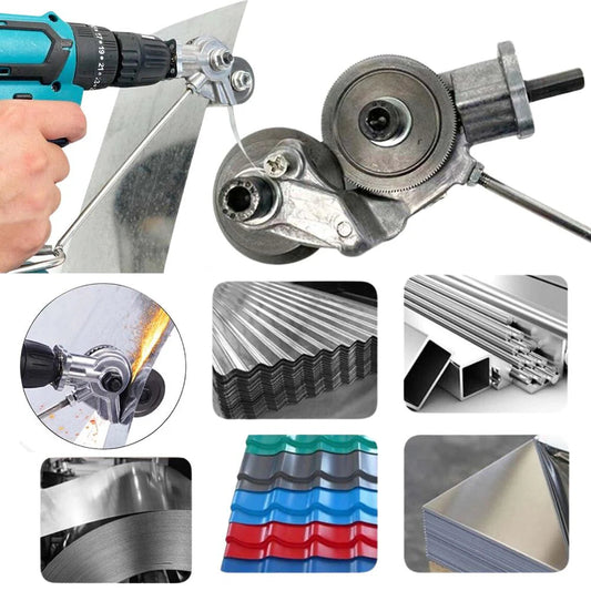 Electric Drill Plate Sheet Cutter Metal Nibbler Precise Cutting Sheet