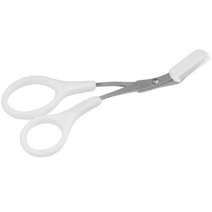 Eyebrow Trimmer Scissor Comb Trimming Hair Grooming Cutter Eyelash Tool