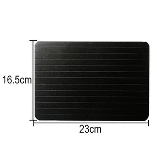 Fast Thawing Frozen Meat Magic Metal Plate Large Defrosting Tray Kitchen Thaw