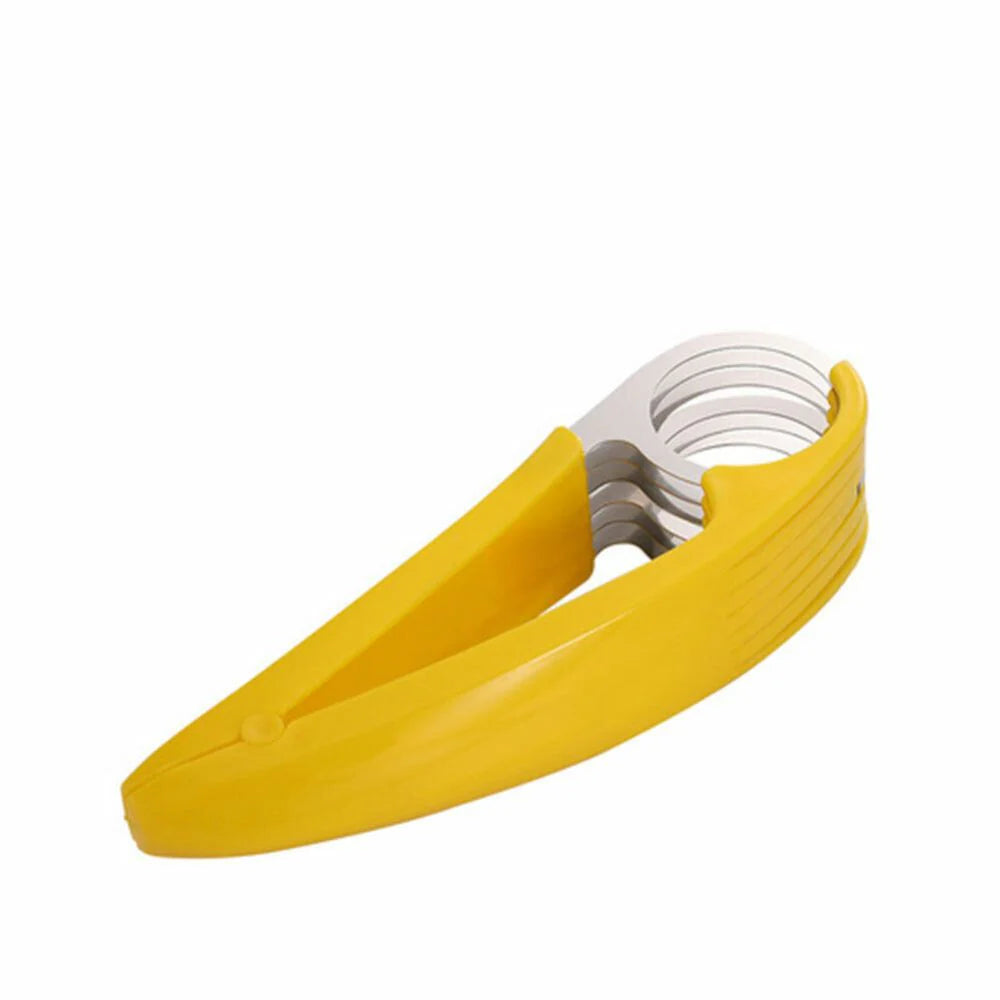 Fruits Salad Cereal Banana Slicer Easy Cut Kitchen Gherkin Cucumber Split Cutter