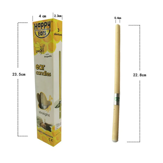 100% Beeswax Ear Candling Candles Candle Natural Quality Aromatherapy My Store