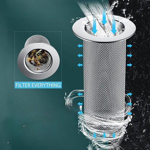 Hair trap for shower or sink drains
