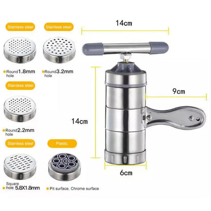 Kitchen Noodle Maker Machine Stainless Steel Pasta Press Fruit Juicer Spaghetti